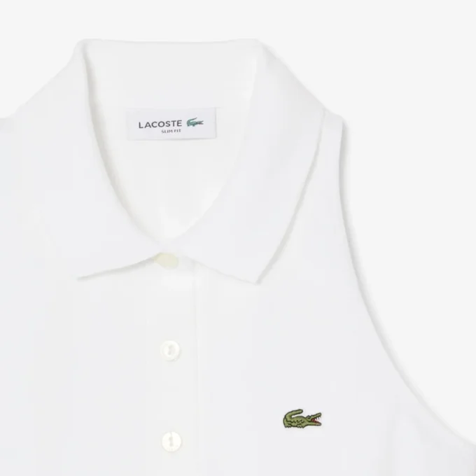 Mouwloze piqué Polo