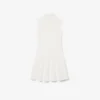 Mouwloze stretch piqué-jurk
