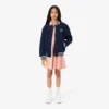 Mouwloze stretch piqué-jurk