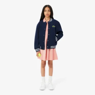 Mouwloze stretch piqué-jurk