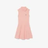 Mouwloze stretch piqué-jurk