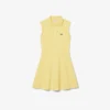 Mouwloze stretch piqué-jurk