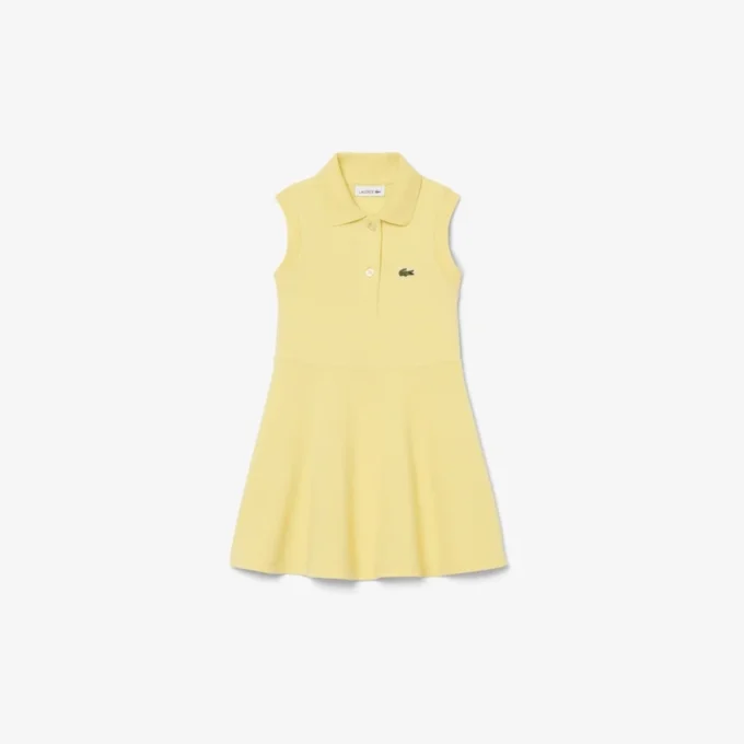 Mouwloze stretch Piqua-jurk