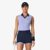 Mouwloze stretch-Tennis-Polo voor dames