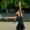 Mouwloze stretch-Tennis-Polo voor dames