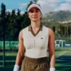 Mouwloze stretch-Tennis-Polo voor dames