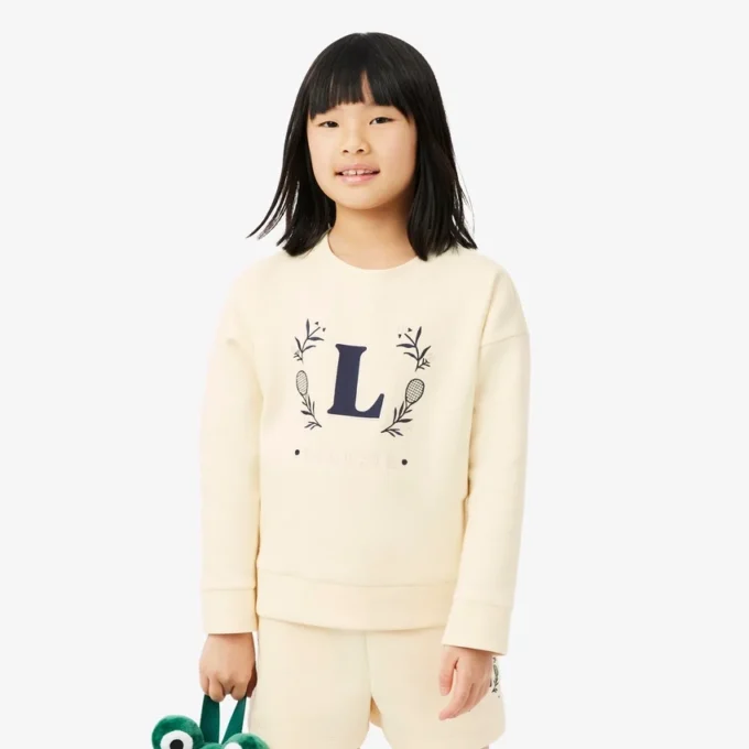 Neopreen sweatshirt met geborduurde badge