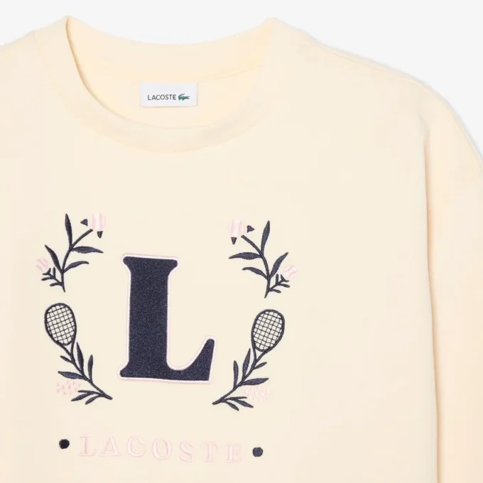 Neopreen sweatshirt met geborduurde badge