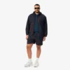 Ombra-print nylon cargoshorts voor heren