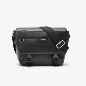 Ossian leren tas met klepsluiting