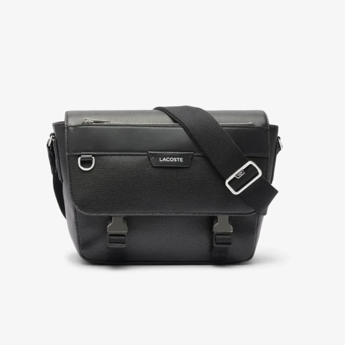 Ossian leren tas met klepsluiting