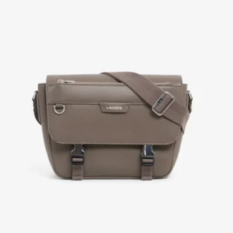 Ossian leren tas met klepsluiting