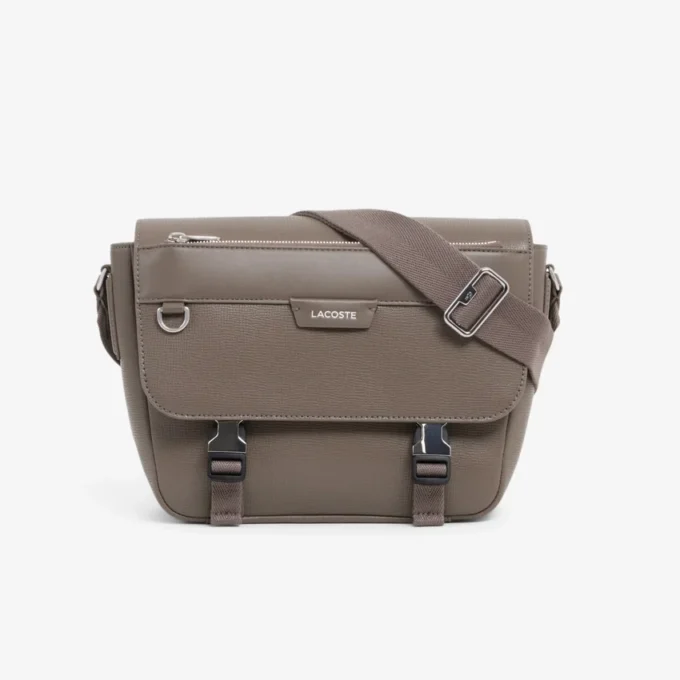 Ossian leren tas met klepsluiting