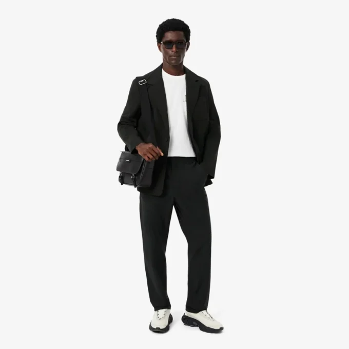 Ossian leren tas met klepsluiting