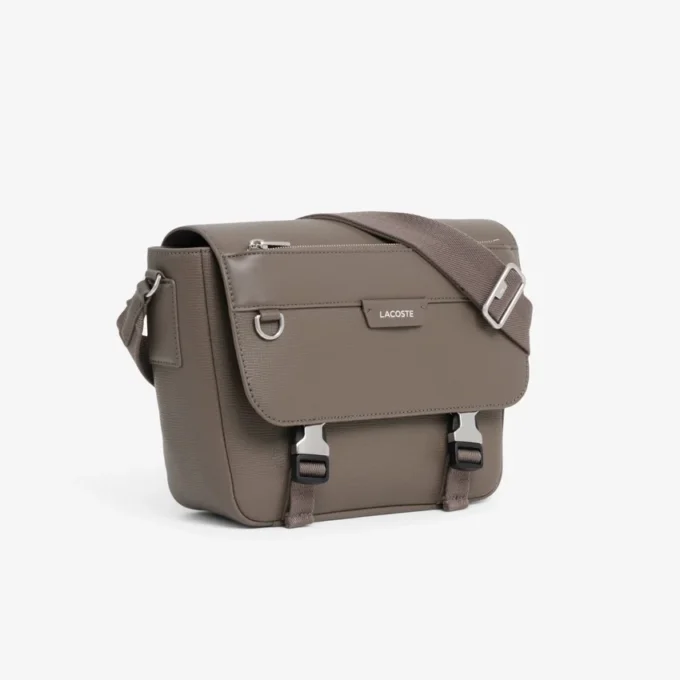 Ossian leren tas met klepsluiting