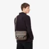 Ossian leren tas met klepsluiting