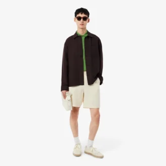 Overshirt van linnenmix