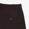 Oversized bermuda met plooien van wolmix The Blend