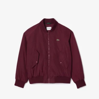 Oversized bomberjack met geribde manchetten voor dames