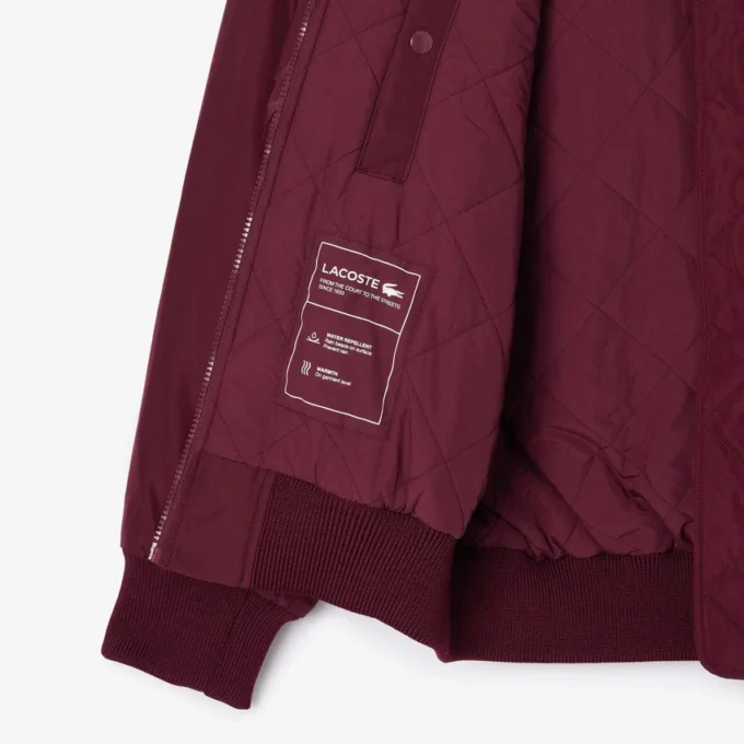 Oversized bomberjack met geribde manchetten voor dames