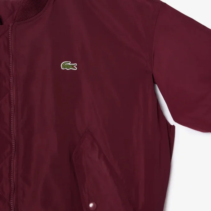 Oversized bomberjack met geribde manchetten voor dames