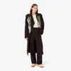 Oversized broek van wolmix