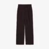 Oversized broek van wolmix
