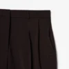 Oversized broek van wolmix
