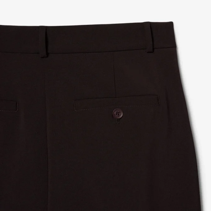 Oversized broek van wolmix