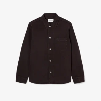Oversized denim overshirt