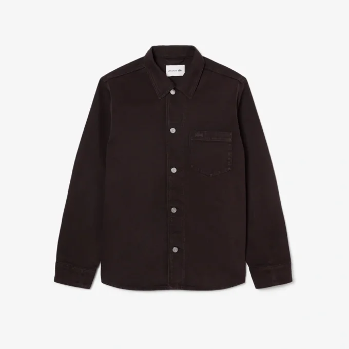 Oversized denim overshirt
