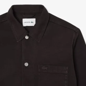 Oversized denim overshirt