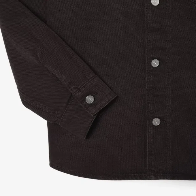 Oversized denim overshirt