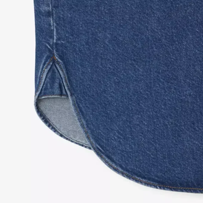 Oversized denim overshirt voor dames