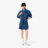 Oversized denim overshirt voor dames