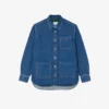 Oversized denim overshirt voor dames
