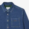 Oversized denim overshirt voor dames