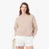 Oversized double-face jersey sweatshirt