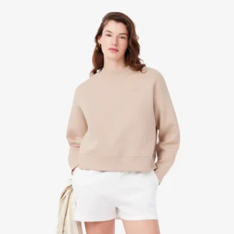 Oversized double-face jersey sweatshirt