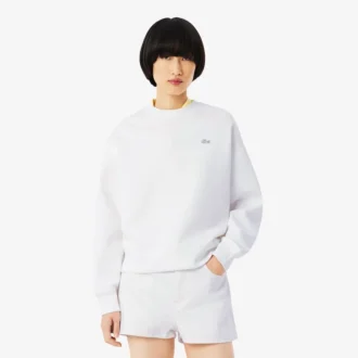 Oversized double-face jersey sweatshirt