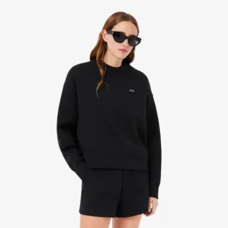 Oversized double-face jersey sweatshirt