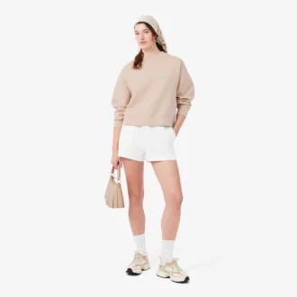 Oversized double-face jersey sweatshirt