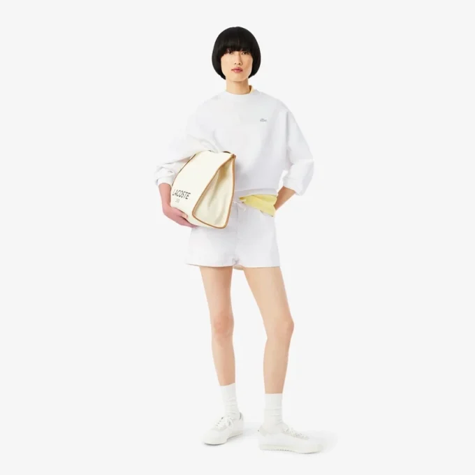 Oversized double-face jersey sweatshirt