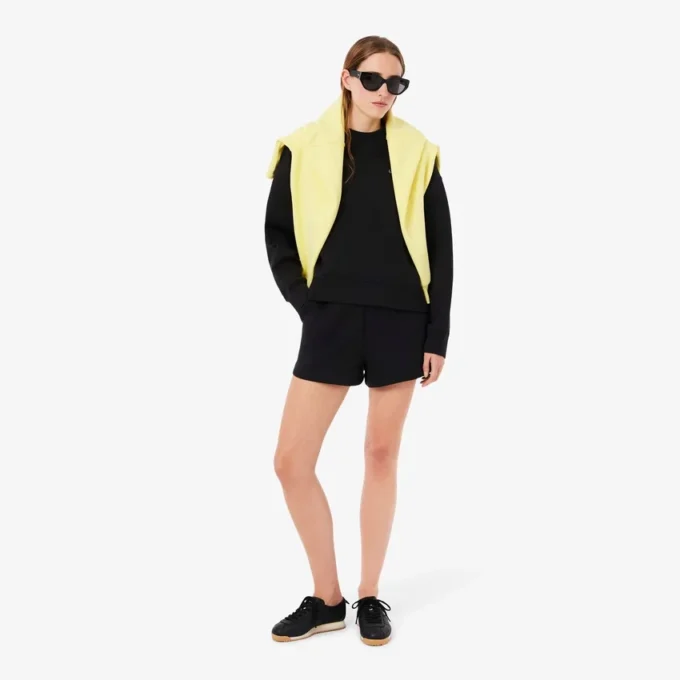 Oversized double-face jersey sweatshirt