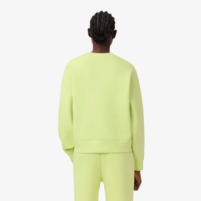 Oversized double-face jersey sweatshirt