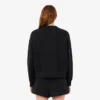 Oversized double-face jersey sweatshirt