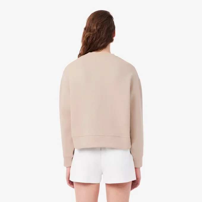 Oversized double-face jersey sweatshirt