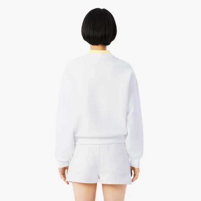 Oversized double-face jersey sweatshirt