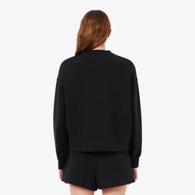 Oversized double-face jersey sweatshirt