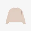 Oversized double-face jersey sweatshirt